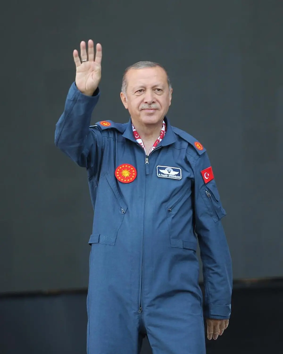عکس دیده نشده از اردوغان در لباس جدید