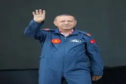 عکس دیده نشده از اردوغان در لباس جدید