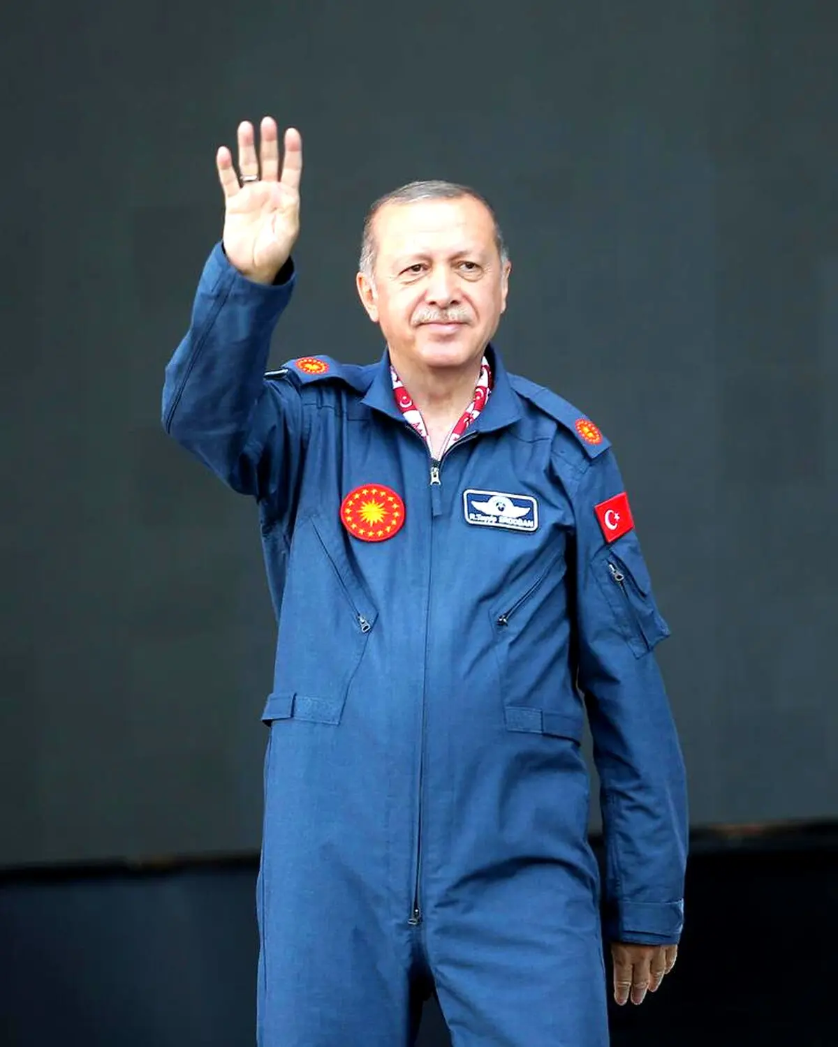 عکس دیده نشده از اردوغان در لباس جدید