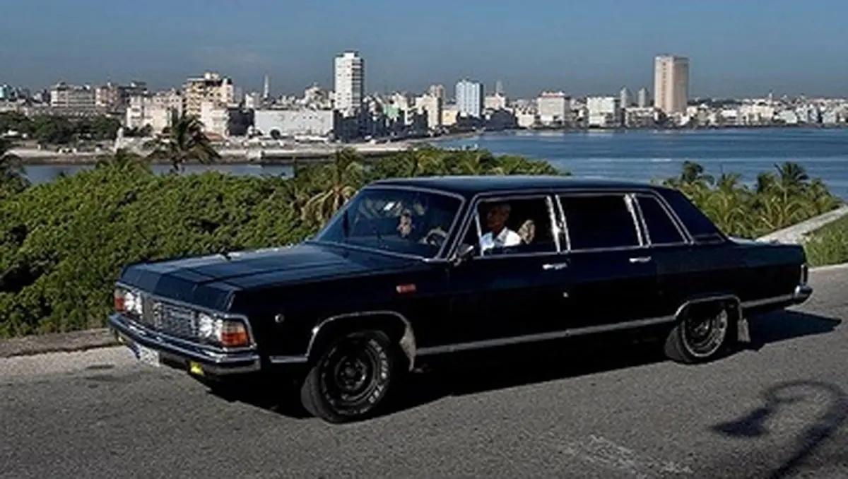 خودروی لیموزین فیدل کاسترو/تصاویر