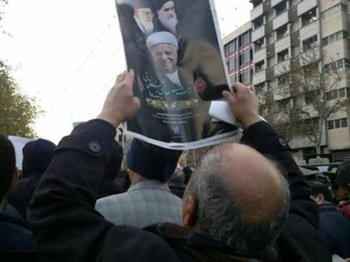 حاشیه مراسم بدرقه آیت‌الله /تصاویر