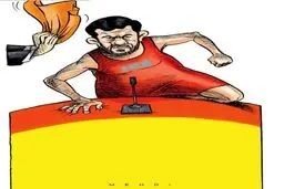 درگیری در شورای شهر!/کاریکاتور