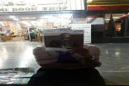 شوخی یک شهروند با رئیسی و امیر تتلو!/ عکس