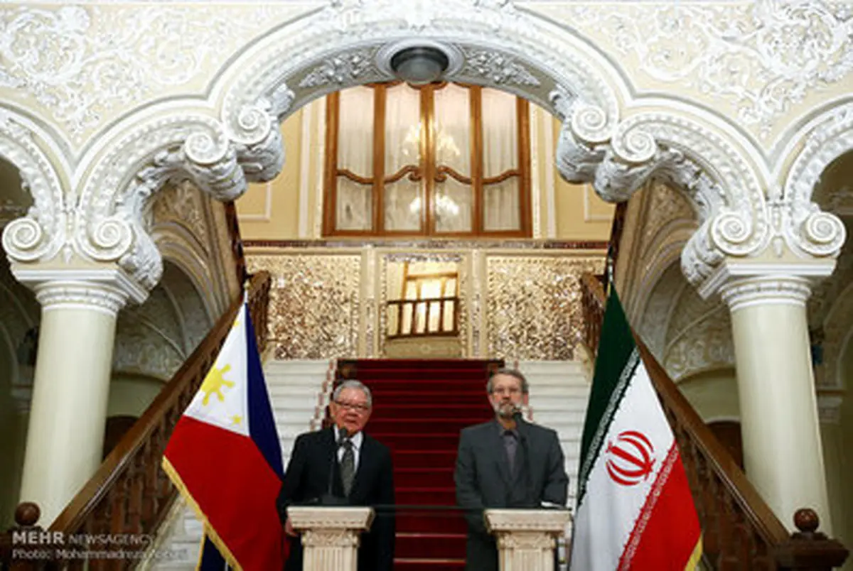دیدار روسای مجالس ایران و فیلیپین به روایت تصویر