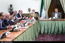 حاشیه‌های تصویری جلسه ستاد مبارزه با مفاسد اقتصادی با حضور جهانگیری، پورمحمدی، نوبخت، اژه‌ای و ....