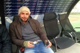 زندی روی نیمکت استقلال/عکس