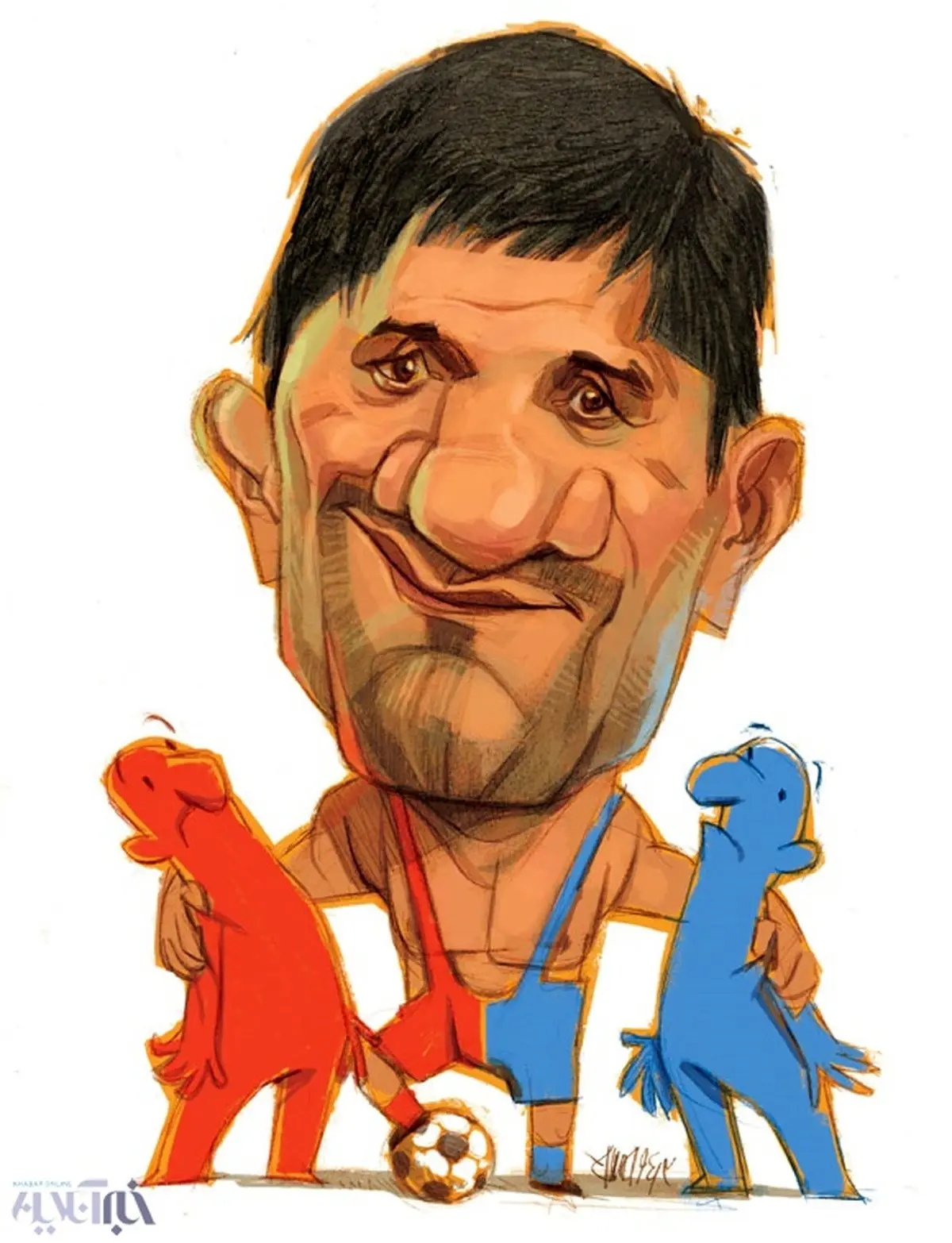 خریدار جدید استقلال و پرسپولیس!/کاریکاتور