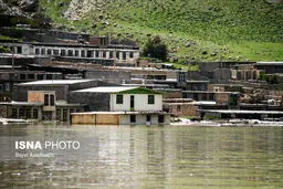 تصاویر: زیر آب رفتن روستاهای کنار سد سیمره
