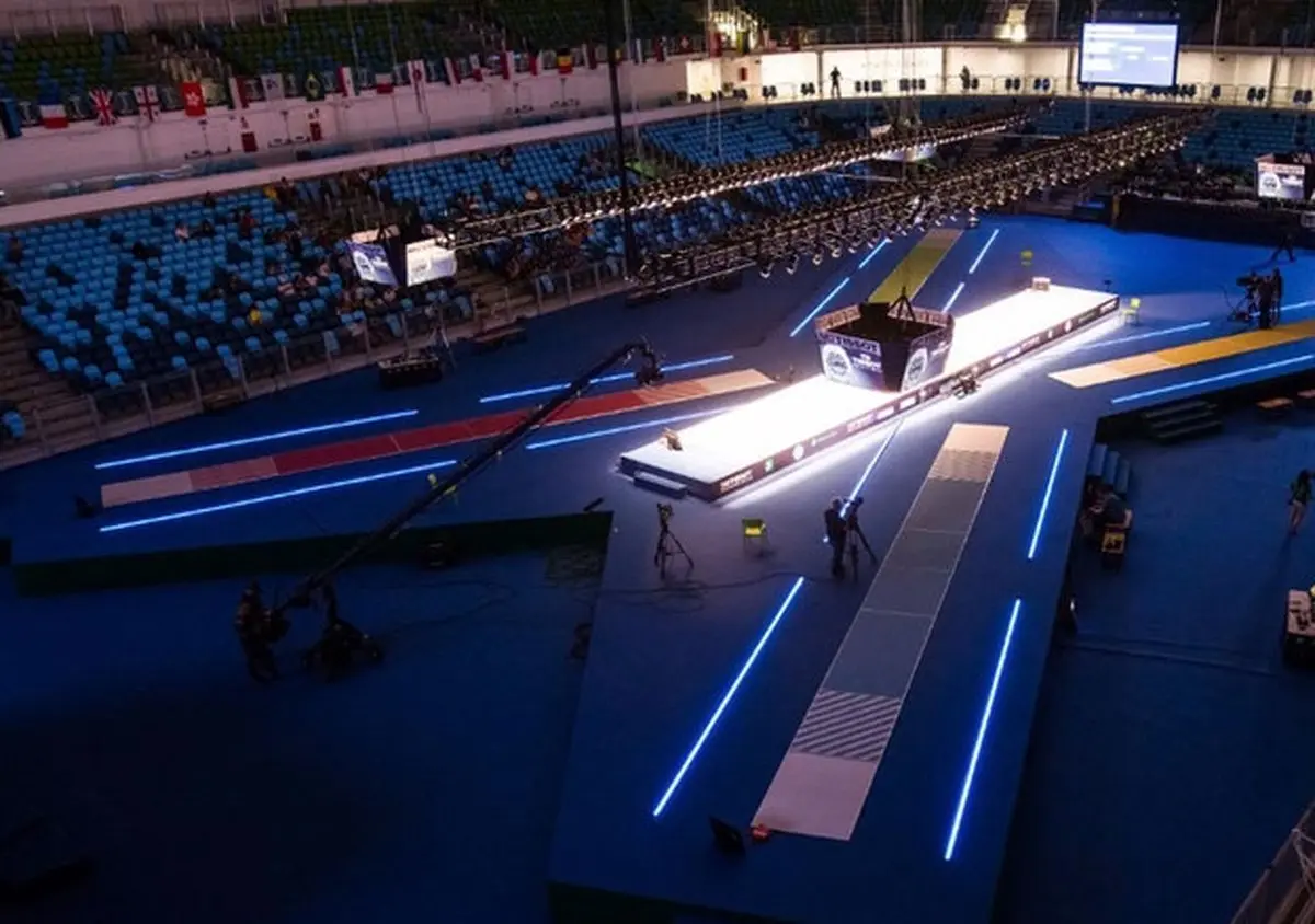 سالن شمشیربازی دهکده المپیک ریو/عکس