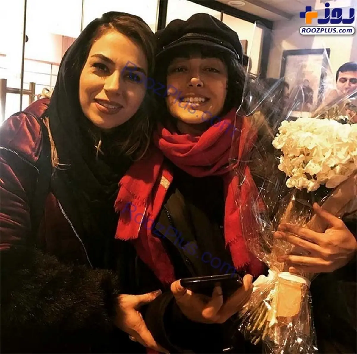 بازیگر زن مشهور در کنار گلشیفته فراهانی در پاریس/عکس