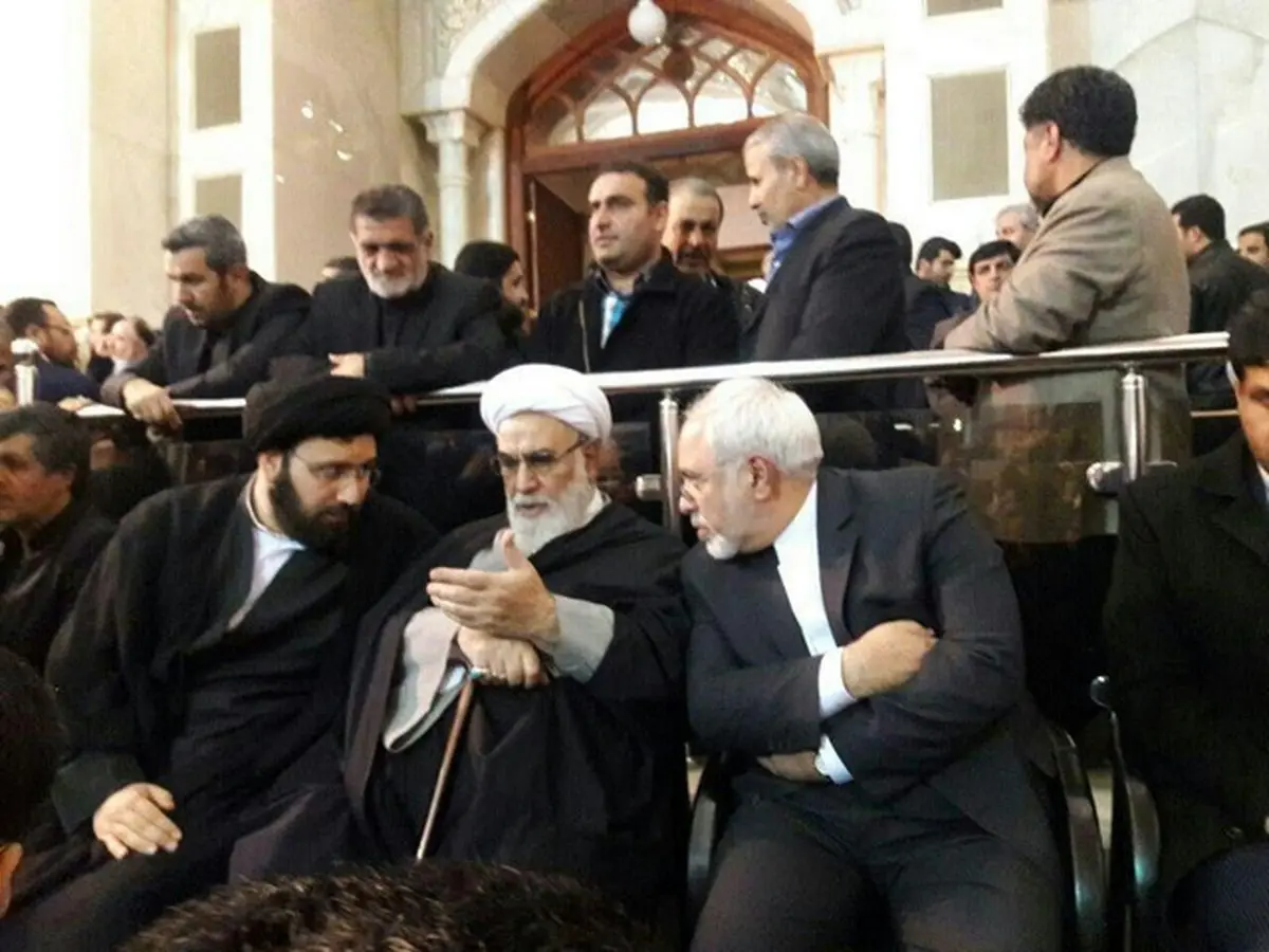 رئیس دفتر رهبر انقلاب در مراسم آیت الله هاشمی/عکس