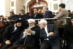 رئیس دفتر رهبر انقلاب در مراسم آیت الله هاشمی/عکس