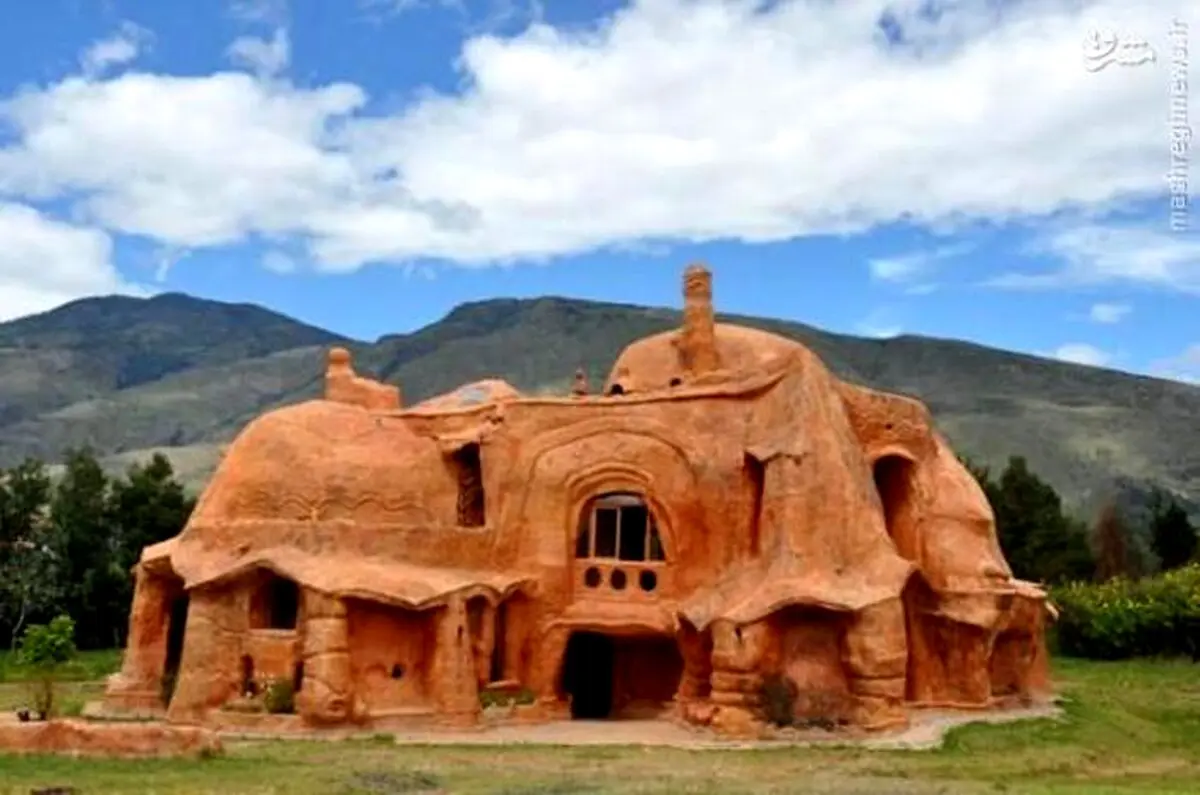 عکس/ بزرگترین خانه سفالی جهان
