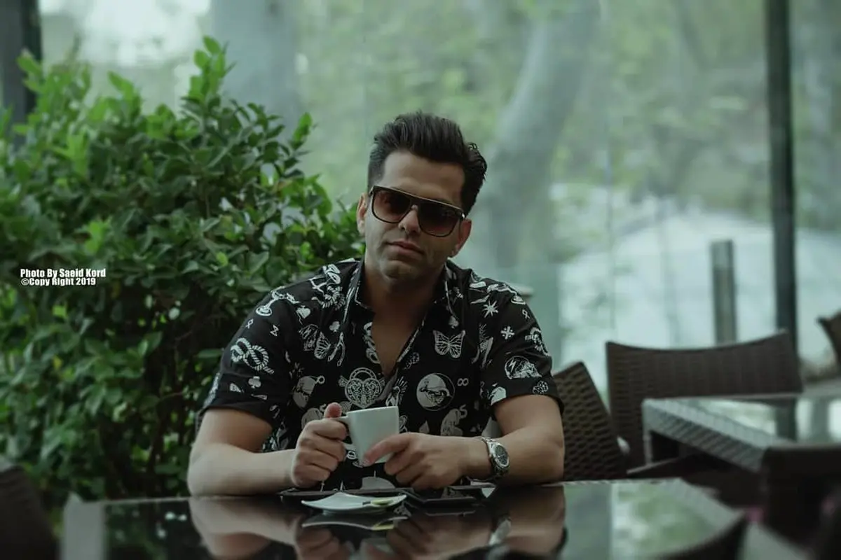 پرتره جالب رضا بهرام