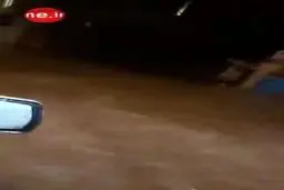 فیلم؛ هم اکنون/ شهر مهران غرق در سیلاب