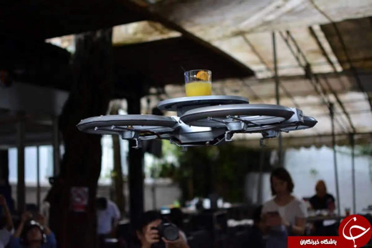 سبک عجیب یک رستوران برای سرو غذا/ عکس