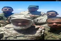 عکس/جانشین نصرالله در میدان جنگ علیه داعش