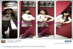 تصویر تازه منتشر شده از دختر مازیار فلاحی!