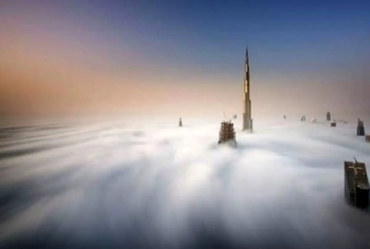 نمایی زیبا و جذاب از شهر دبی/ تصاویر