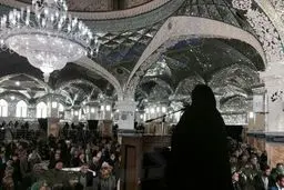 اولین تصویر الهام چرخنده در سخنرانی نماز جمعه!/عکس