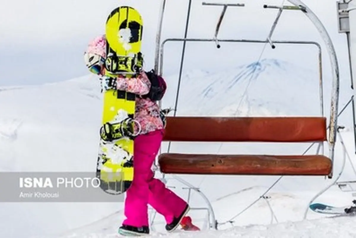 یک روز تعطیل در پیست اسکی توچال/تصاویر