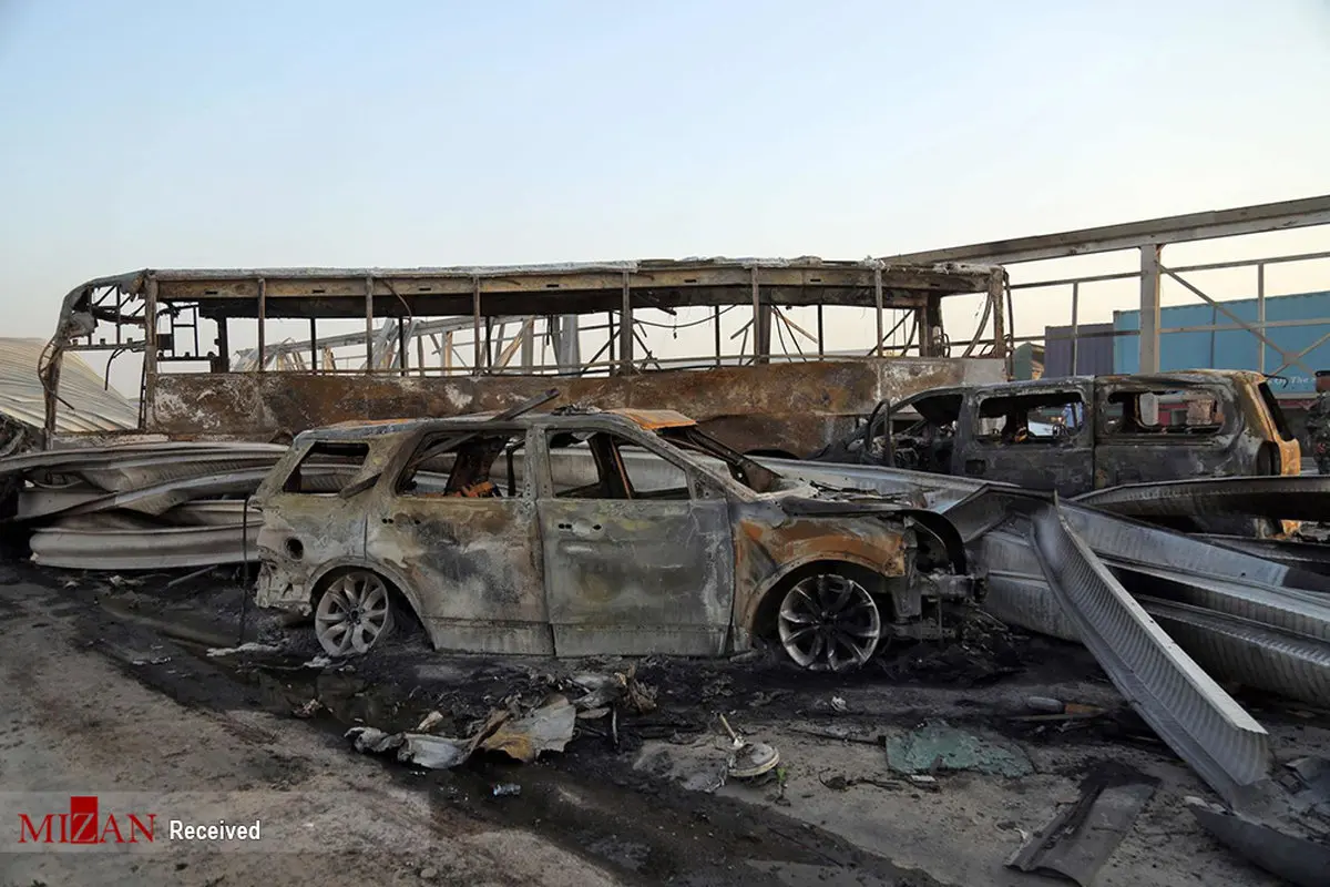 تصاویری از حملات تروریستی در ناصریه عراق