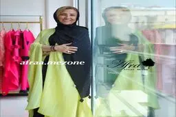 مانتوی خاص بر تن مرجانه گلچین + عکس