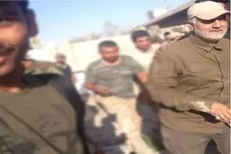 سردار سلیمانی در فلوجه/ عکس