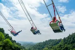 هیجان انگیزترین تاب دنیا /عکس