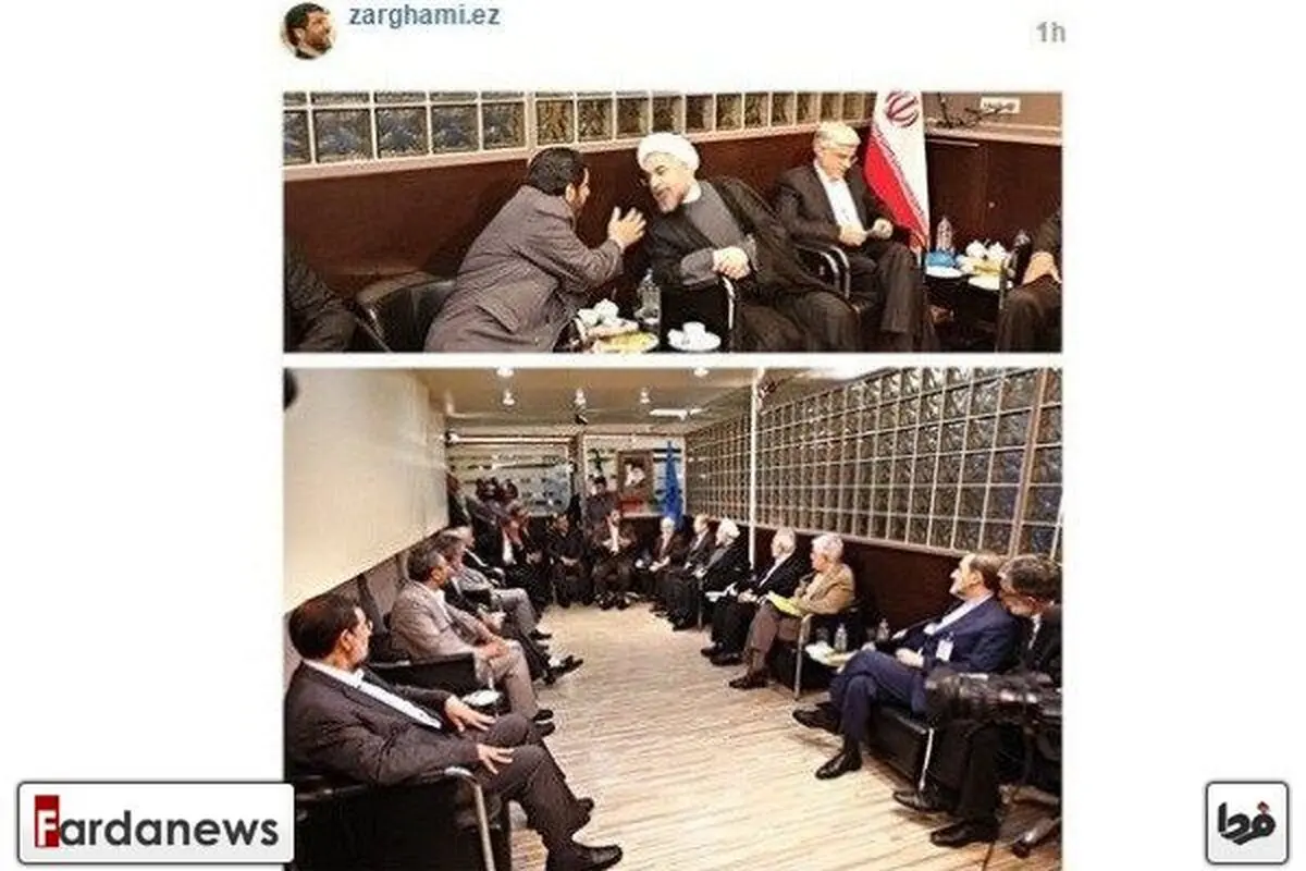 خاطره ضرغامی از یک کار غیرمتعارف در مناظره انتخابات ریاست‌جمهوری +عکس