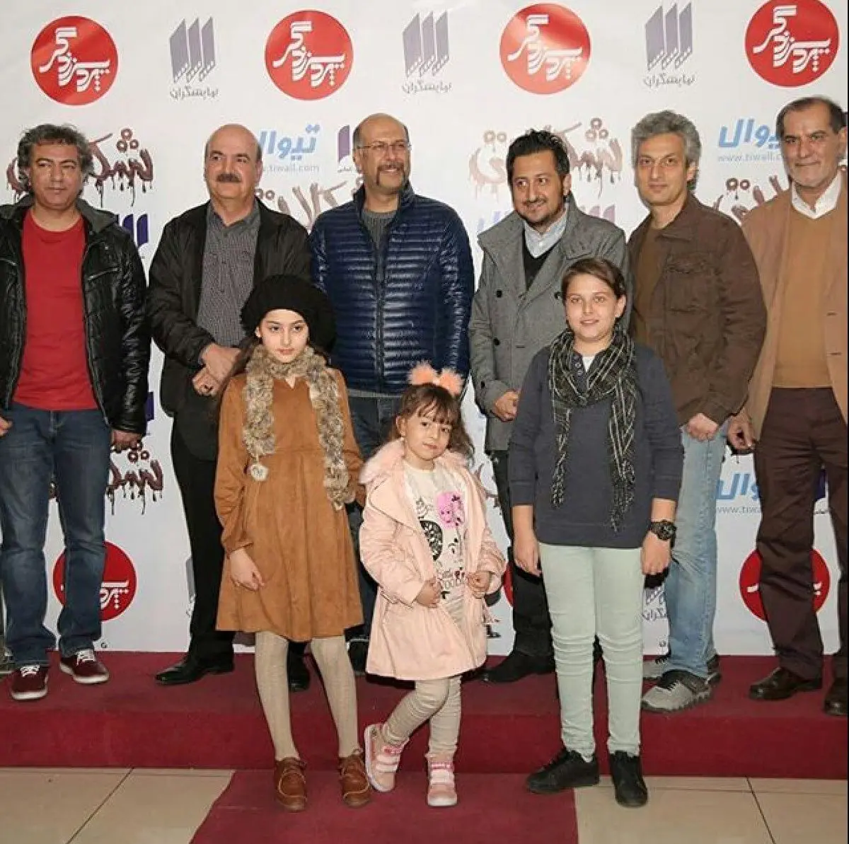 آقای مجری در کنار محمد بحرانی و ارژنگ امیرفضلی/عکس