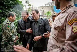 وداع تلخ با دو شهید مدافع حرم ارتش/ تصاویر