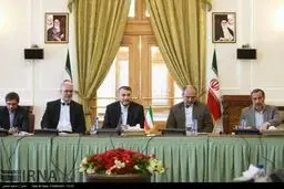 نشست سه جانبه ایران، سوئیس و سوریه به روایت تصویر