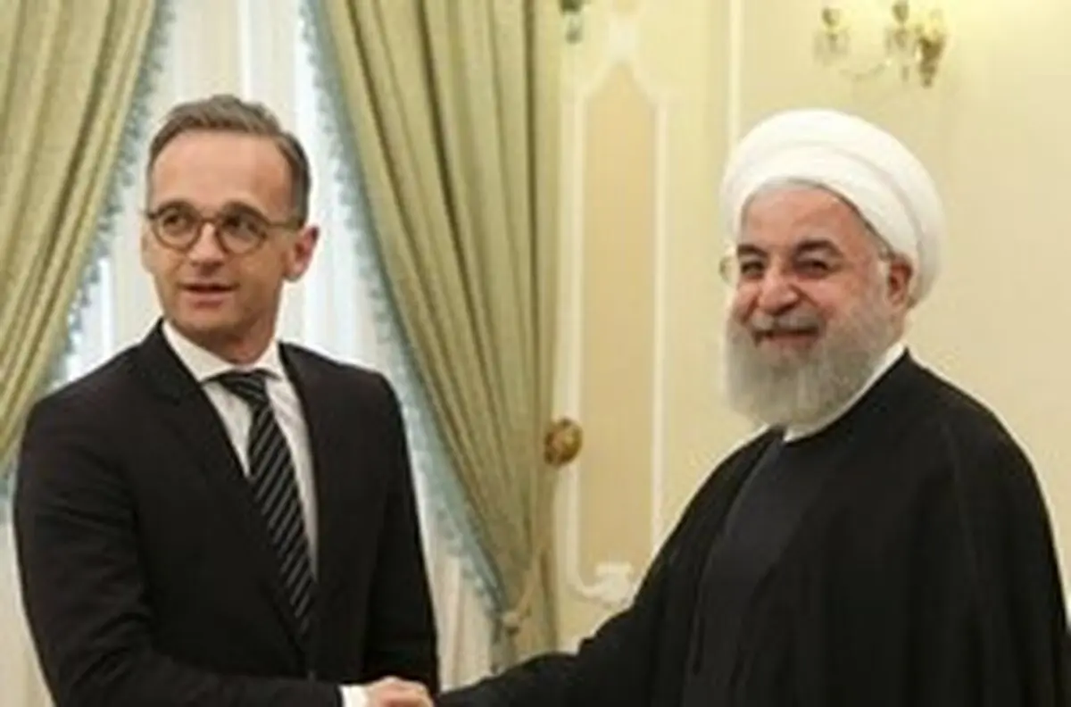 روحانی در ديدار با وزیر امور خارجه آلمان: خروج آمریکا از برجام جز تأثیرات منفی در تعامل کشورها و امنیت منطقه حاصلی نداشته است