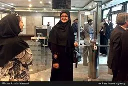 حضور مینو خالقی در همایش منتخبان لیست امید/ عکس
