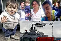 پیکر ۴ عضو خانواده پناهجوی ایرانی غرق‌شده در کانال مانش به کشور بازگشت / آرتین ۱۵ ماهه برنگشت