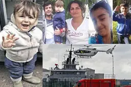 پیکر ۴ عضو خانواده پناهجوی ایرانی غرق‌شده در کانال مانش به کشور بازگشت / آرتین ۱۵ ماهه برنگشت