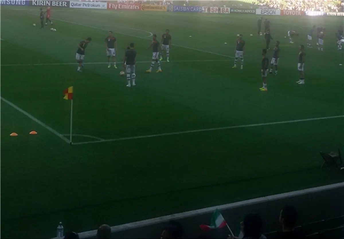 فضای ورزشگاه مستطیل ایرانی شد/ حضور 10 هزار هوادار + عکس