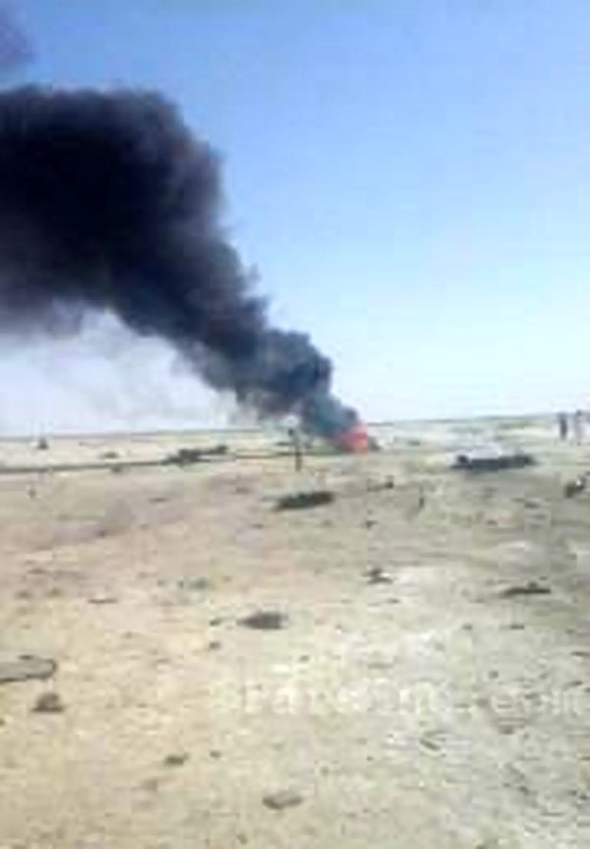 سقوط فانتوم نیروی‌هوایی/عکس