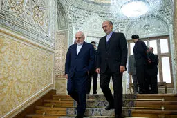 تصاویر / دیدارهای ظریف در روزی که گذشت