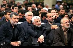 سعید جلیلی در مراسم عزاداری حسینیه امام خمینی(ره)/ عکس