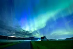 جدیدترین تصاویر از شفق قطبی در آسمان بریتانیا