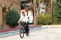 هفته بدون خودروی آذری جهرمی + عکس