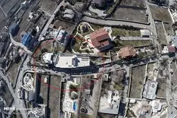 عکس هوایی از ویلای شبنم نعمت زاده/عکس