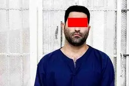 اولین عکس از قاتل وحید مرادی در زندان