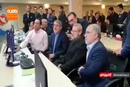 بازدید رئیس مجلس از وزارت کشور + فیلم