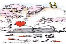 حاشیه هایی که کار دست فوتبالیست ها داد + کاریکاتور