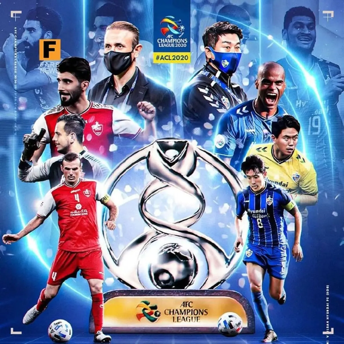 حاشیه بازی اولسان و پرسپولیس| اشک‌های بازیکنان و اعتراض شدید به داور/سجده جونیور بعد از قهرمانی اولسان