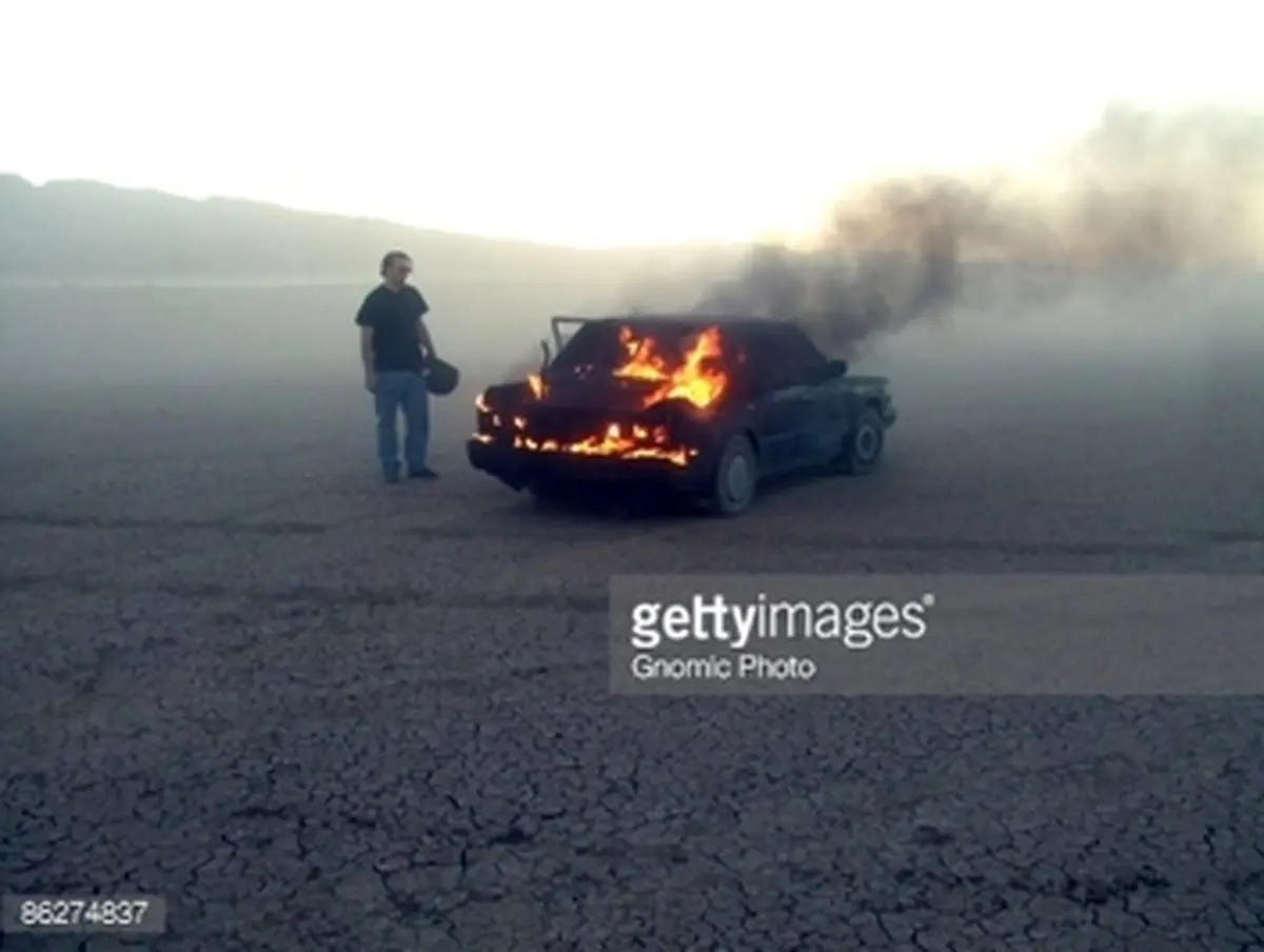 تصاویر جالب از شعله ور شدن اجسام