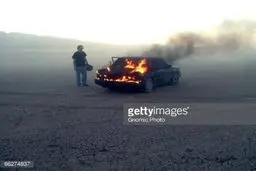 تصاویر جالب از شعله ور شدن اجسام